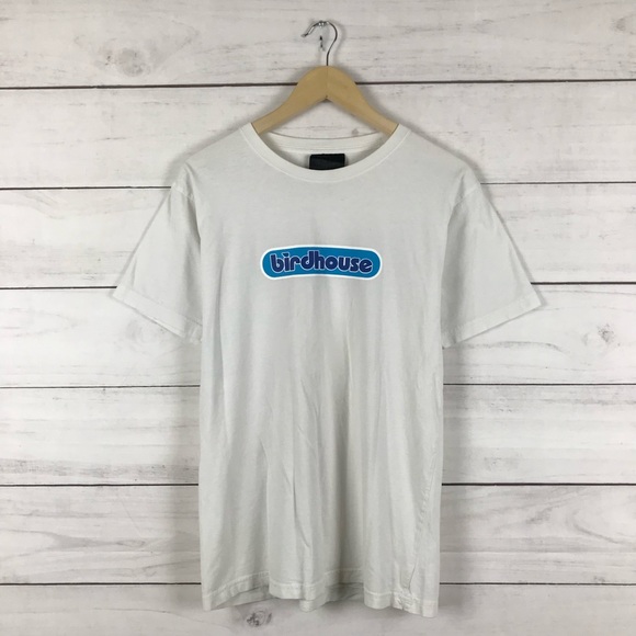 Vintage Tops - Vintage Birdhouse Skateboard T-Shirt